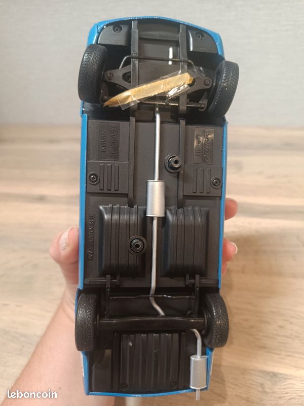 Solido 1/18 Renault 12 Gordini Bleue - Miniature Encartonnée, Occasion