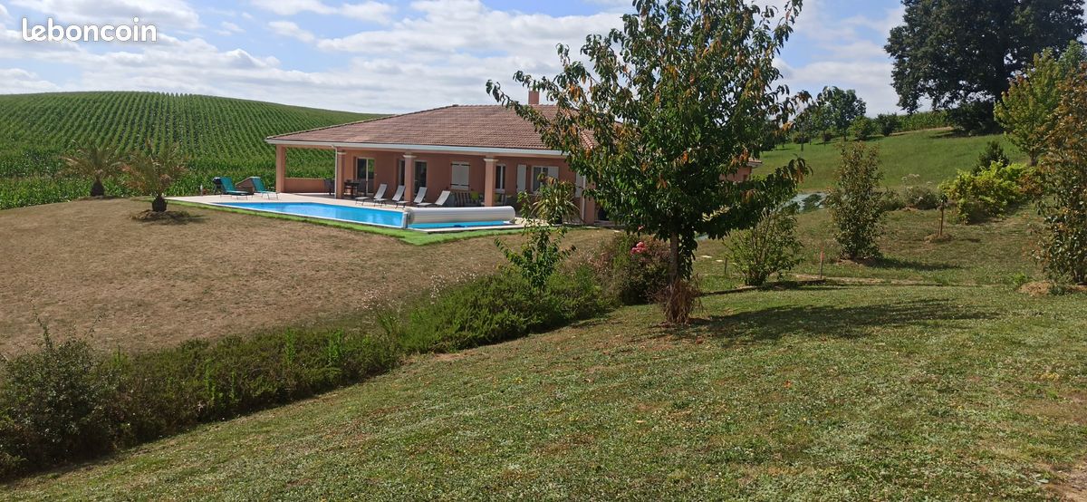Villa climatisée avec grande piscine chauffée (image 20)