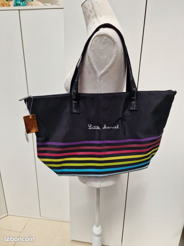 Sac Cabas Sac Little Imane Grand Sac Cabas Little Marcel Noir