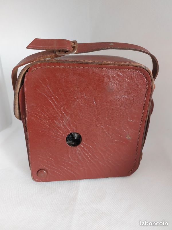 CAMERA BOLEX PAILLARD C8L SWITZERLAND 8MM POIGNEE CUIR VINTAGE