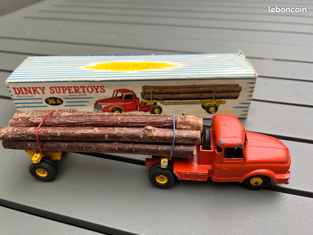 Dinky Supertoys Tracteur Willeme 36A (image 1)