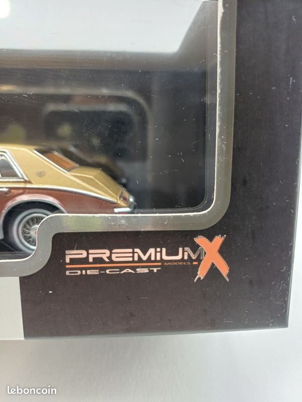 Premium X Cadillac Seville Elegante 1980 marron métallisé 1/43 PRD110 (image 19)