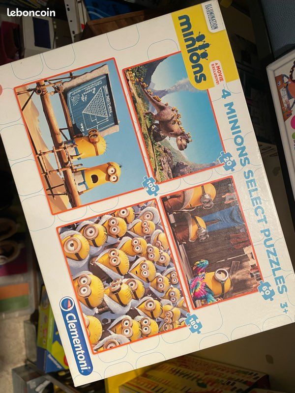 4 puzzle minions (image 1)