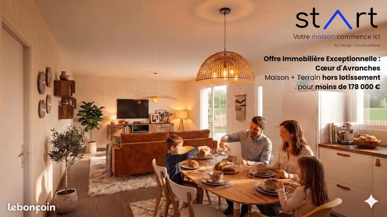Maison 60 m² Avranches