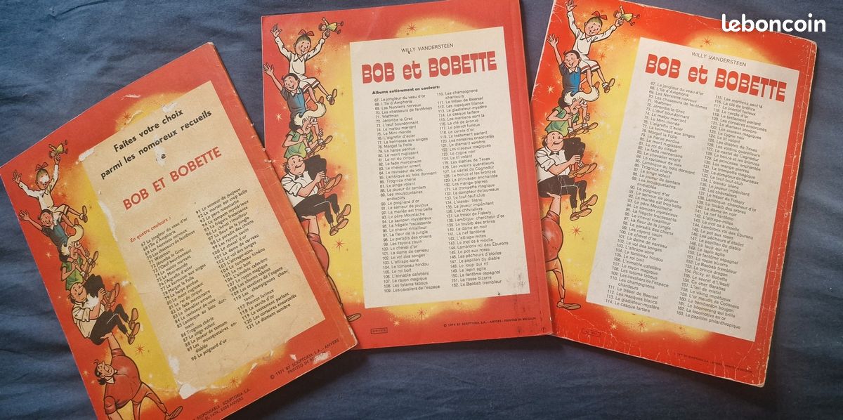 Lot Bd Bob et Bobette (image 2)