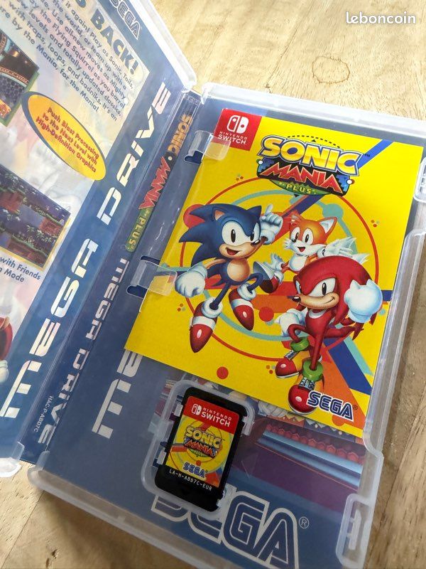 Nintendo Switch Mega Drive edition Jeu vidéo Sonic Mania Plus Sega Pegi 3 (image 3)