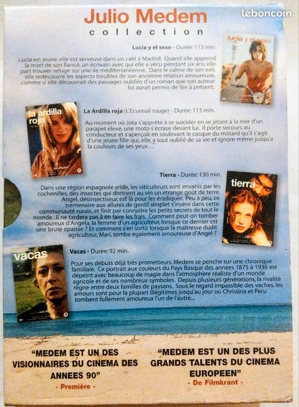 Julio Medem Collection (Coffret 4 DVD) (image 2)