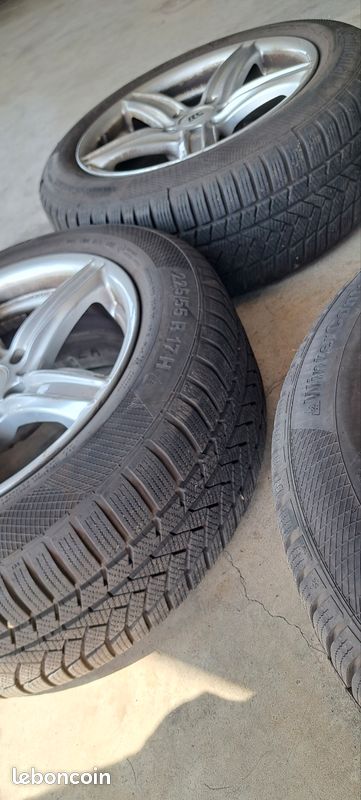 Jantes hiver 17 bmw serie 5 f10 f11 + pneus 225 55 17 (image 3)