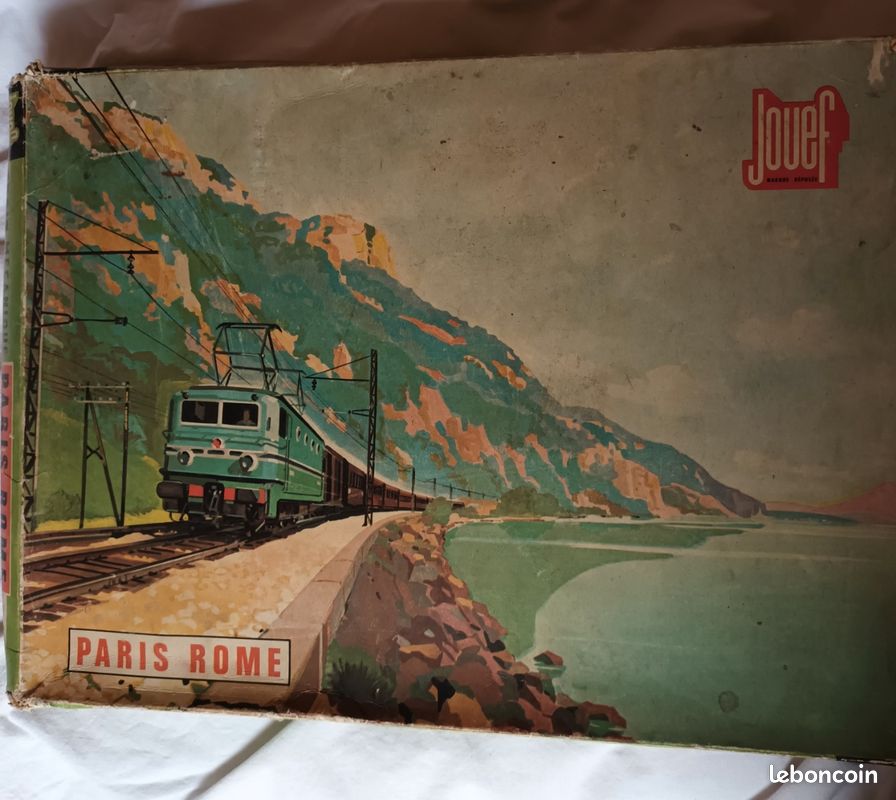 JOUEF HO COFFRET "Paris-Rome" Loco Mécanique Bb 9004 Bon État Ref 551