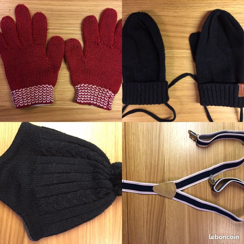 Gants Moufles Bonnet (image 1)