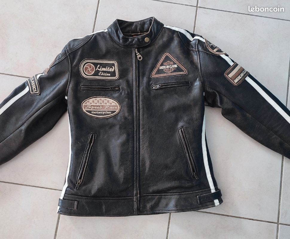 Veste de moto femme taille 38 Équipement moto