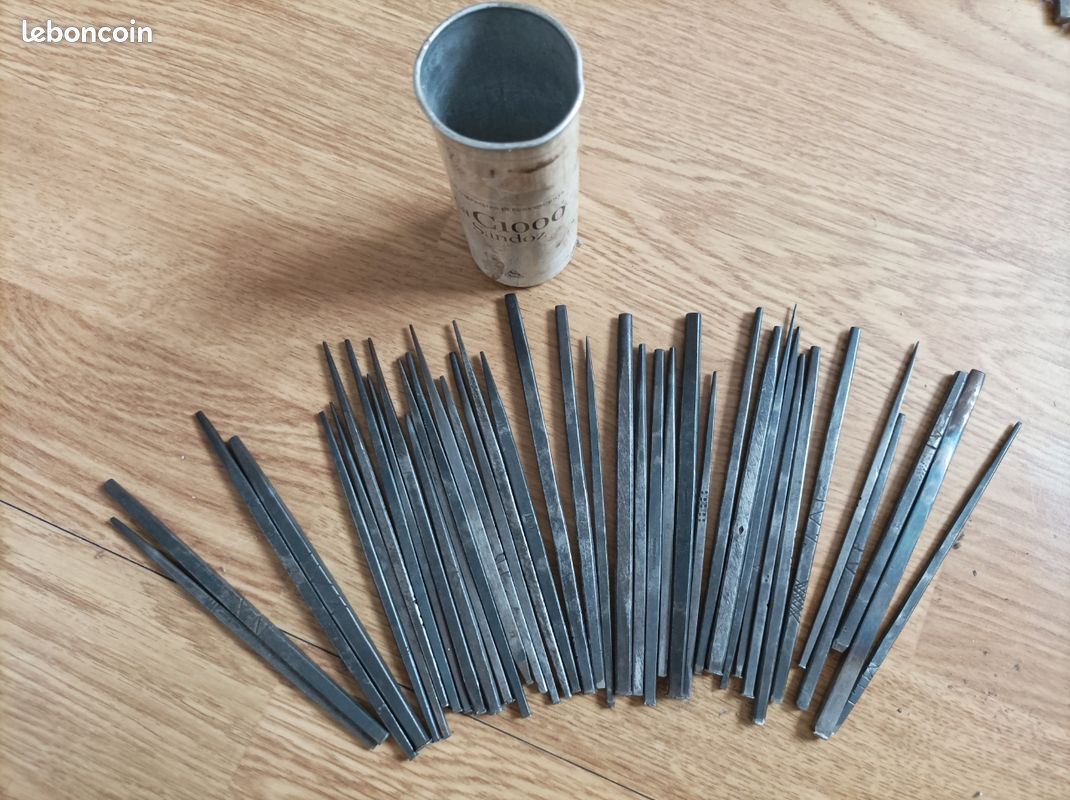 Lot d'outils pour gravure en taille directe (image 1)