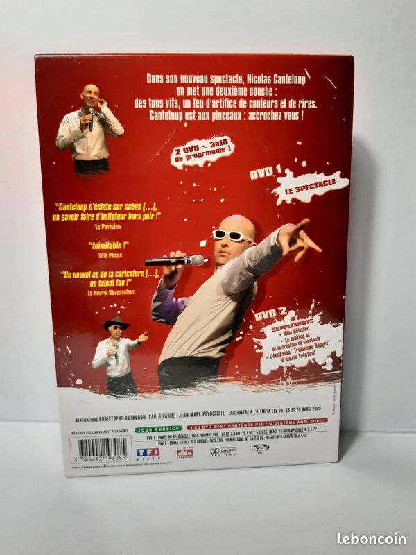 DVD Nicolas Canteloup 2ème Couche Français Neuf (image 2)