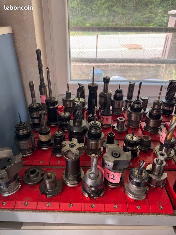 Lot outillage CNC SK40 - BT40 Porte-outils (image 3)