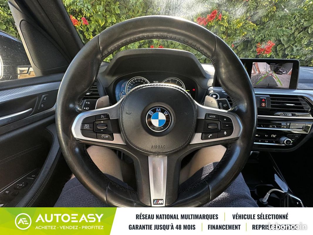 BMW X3 xDrive20dA 190ch M Sport Euro6c (image 15)