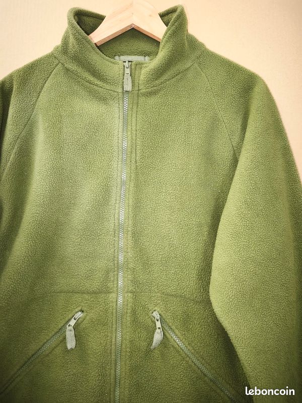 Veste/Blouson polaire VERTE (modèle 95) des soldats de l'armée britannique en taille M/L - OCCASION en très bon état (image 6)