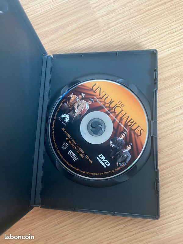 DVD Les Incorruptibles - Film Culte de Brian De Palma avec Kevin Costner (image 2)
