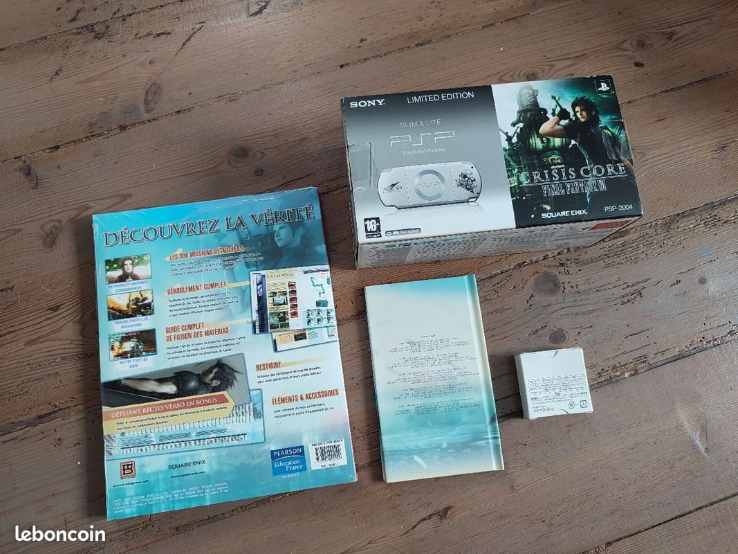 Jeu PSP Crisis Core Final Fantasy VII Complet Français - Très Bon état (TBE)