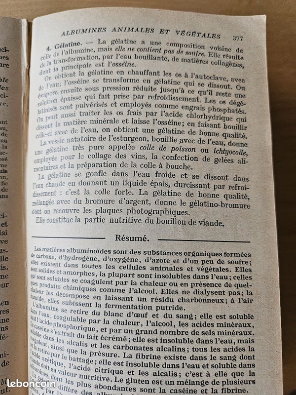 Chimie- Brevet élémentaire programme 1920 (image 14)