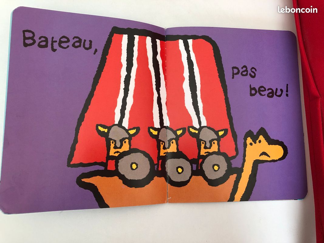 Livre enfant "Bateau sur l'eau" de Jean Maubille (image 3)