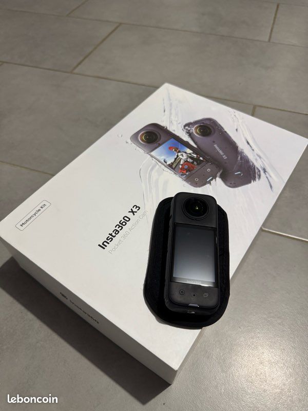Pack Insta360 X3 Pour Moto/Voiture - Caméra D'action - Occasion