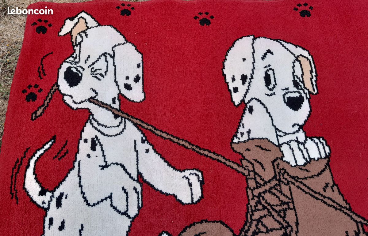VINTAGE : TAPIS de SOL POUR ENFANTS 113 x 98 TBE (image 5)