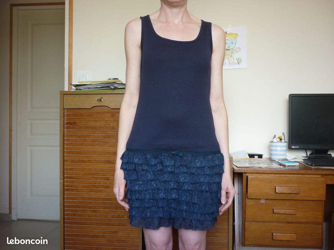 Robe molly bracken bleu marine (image 1)
