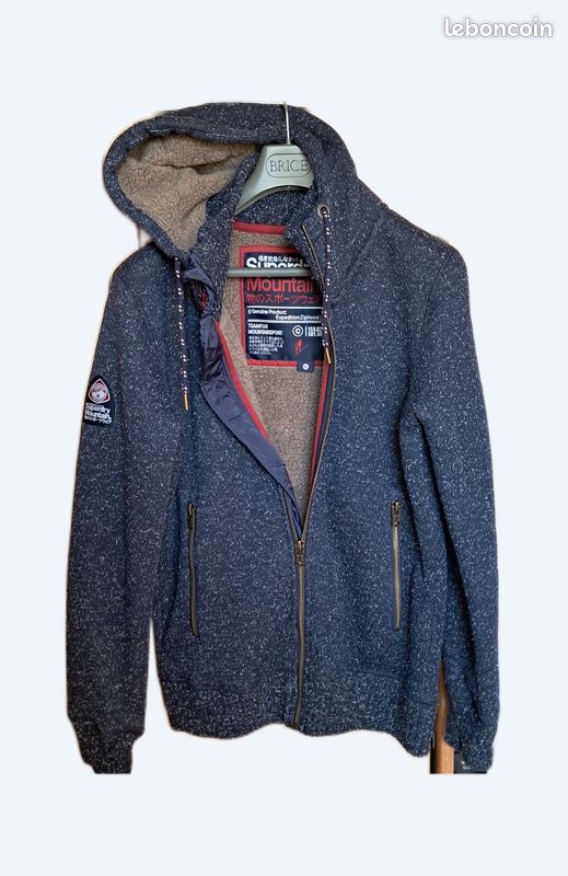 Double Zip Hoodie Superdry Storm Homme Capuche Veste Superdry