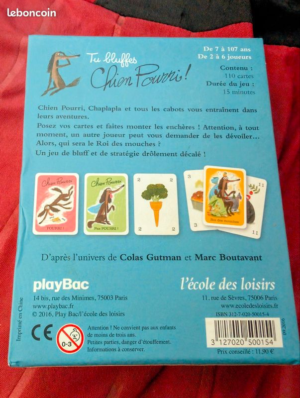 Jeu tu bluffes chien pourri (image 2)