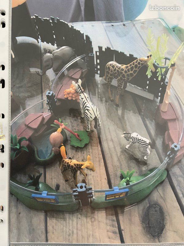 Lot deux zoos et ferme playmobils (image 6)