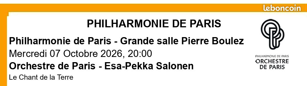 Concert philharmonie (image 1)