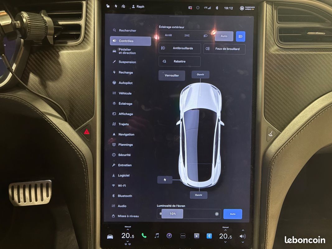 TESLA MODEL-S P100DL ELECTRIC 795CH 100KWH PERFORMANCE LUDICROUS 4WD DUAL-MOTOR BVa (image 16)