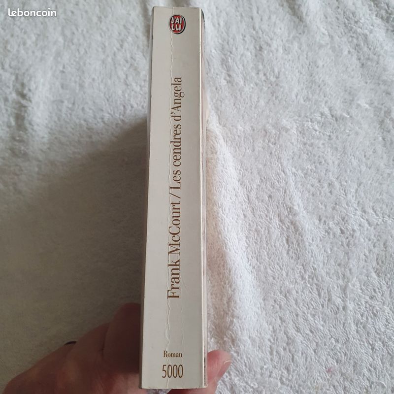 Livre Les cendres d'Angela une enfance irlandaise roman (image 4)