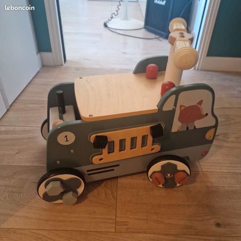 Porteur en bois enfant verbaudet (image 1)