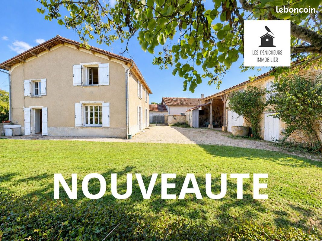 Maison 6 pièces 143 m² · à Brioux-sur-Boutonne · 143 m² · 130 000 €