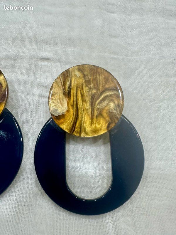 Boucles fantaisies oreilles percées (image 4)