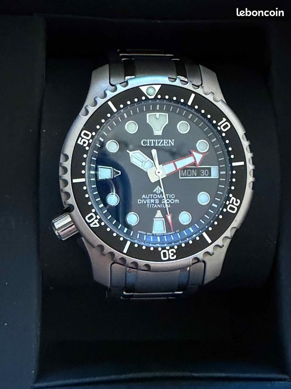 Montre Citizen Promaster Marine Automatique Super Titanium (image 2)