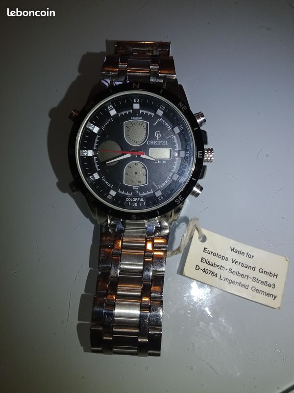 Wristwatch Cheifel Uhr Amazon Montre Numérique Montre Cheifel Prix