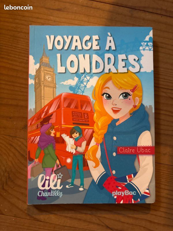 Livre voyage à Londres Lili chantilly (image 2)