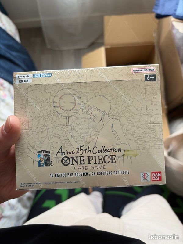 One Piece EB-02 Anime 25th Collection – Boîte De 24 Extra Boosters Version Française, Édition Anniversaire !