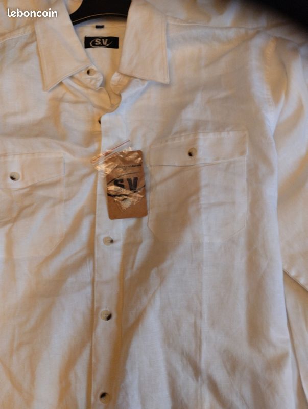 Chemise manches longues taille M (image 3)