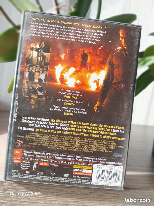L 'empreinte de la mort : 2004- van damme - dvd - classique (image 6)
