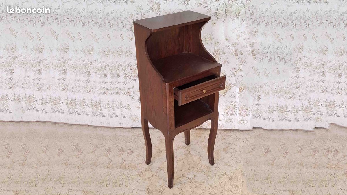 Meuble en chêne 36 x 31 x 95 cm (image 1)
