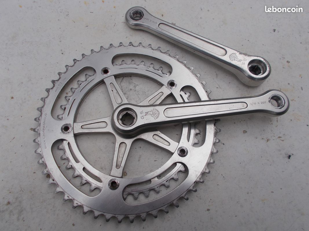 Manivelle Campagnolo Gran Sport 170 Mm - Pédalier Route Vintage - Italienne