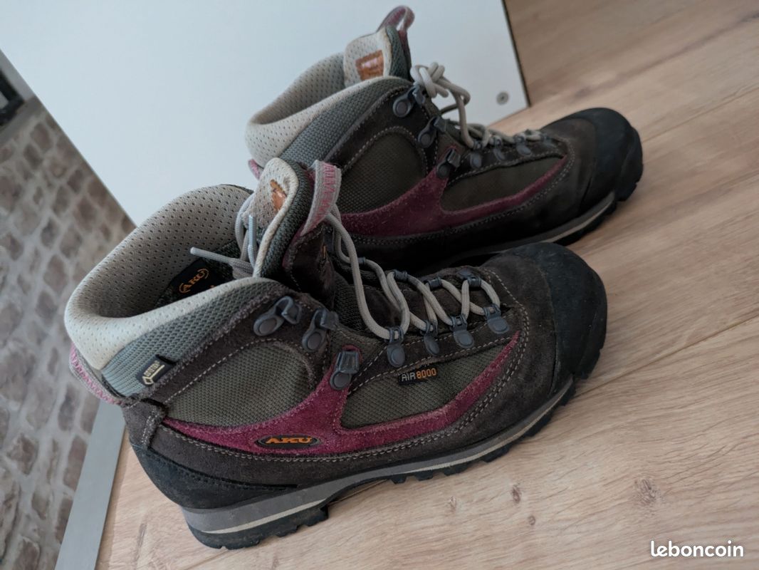 Chaussures De Randonnée Aku Trekking - Unisexe - Taille 37 (UK 4) - Imperméables, Semelle Vibram