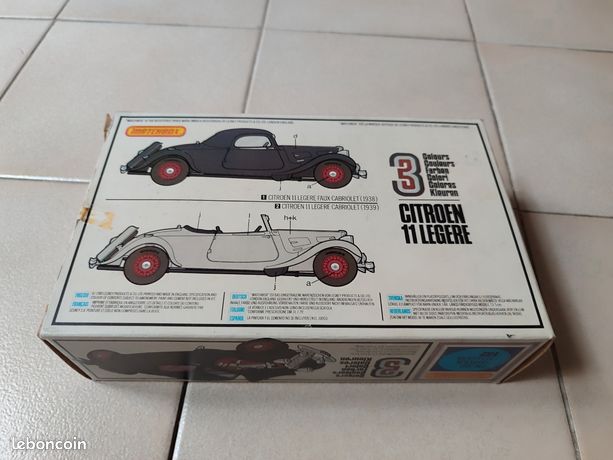 Heller - Maquette - Voiture - Citroen fourgon type H