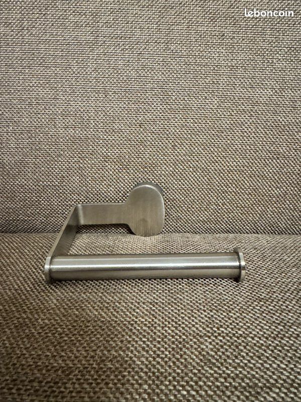 Porte papier hygiénique en inox (image 2)