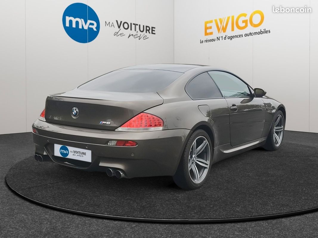 Bmw m6 coupe 5.0l ( e63 ) v10 507ch smg7 bva - cuir merino - ciel de toit alcantara - garantie 6 mois (image 2)