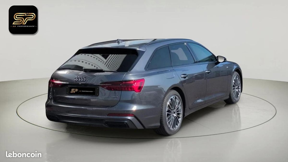 Audi A6 AVANT 55 TFSI e 367 ch quattro * Hybride Rechargeable * BVA * 360° * Cuir/Alcantara * Attelage (image 4)