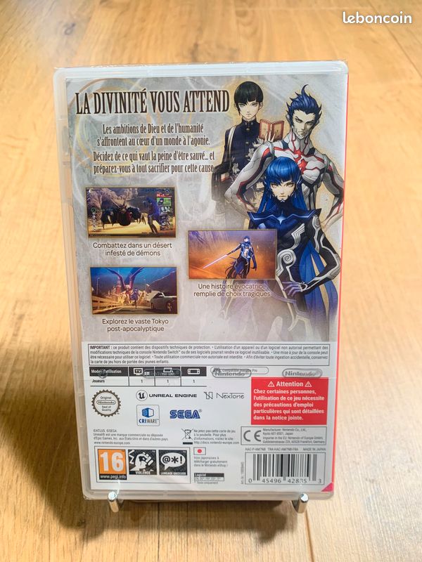Jeu Shin Megami Tensei V (5) - Nintendo Switch - Neuf Sous Blister - PEGI 16